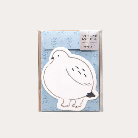 Die-cut Grouse Letter Set